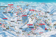 Карта - ски в Кицбюел (КицСки), Австрия